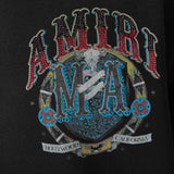 Black t-shirt, front view