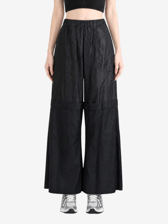 Black pants, full body view