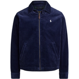 Blue jacket, front view