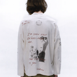 White t-shirt, front view