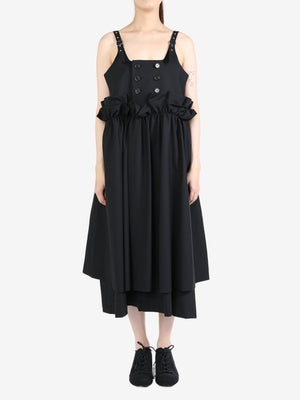 COMME DES GARCONS NOIR - Women Suspender Skirt