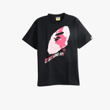 Black t-shirt, front view