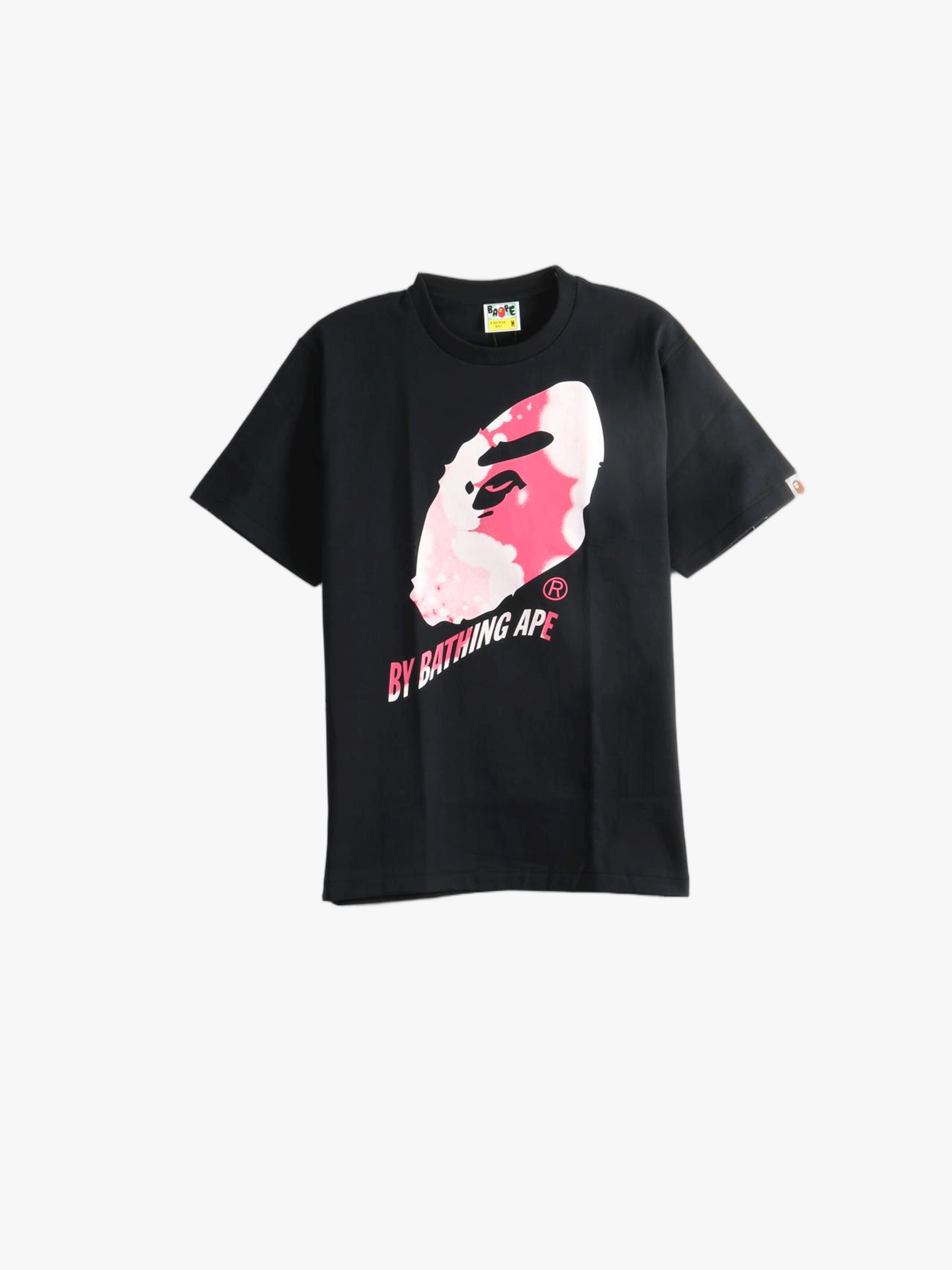 Black t-shirt, front view