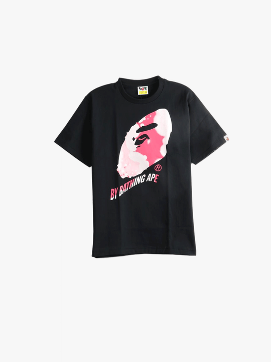 Black t-shirt, front view