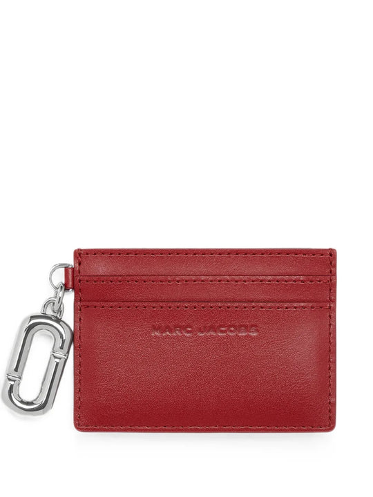 Red accessories, front view