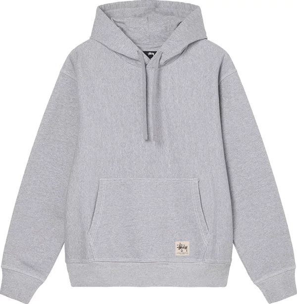 STUSSY - Men Contrast Stitch Label Hoodie