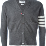 Grey knitwear, front view