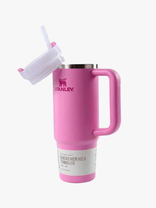Pink product, front view