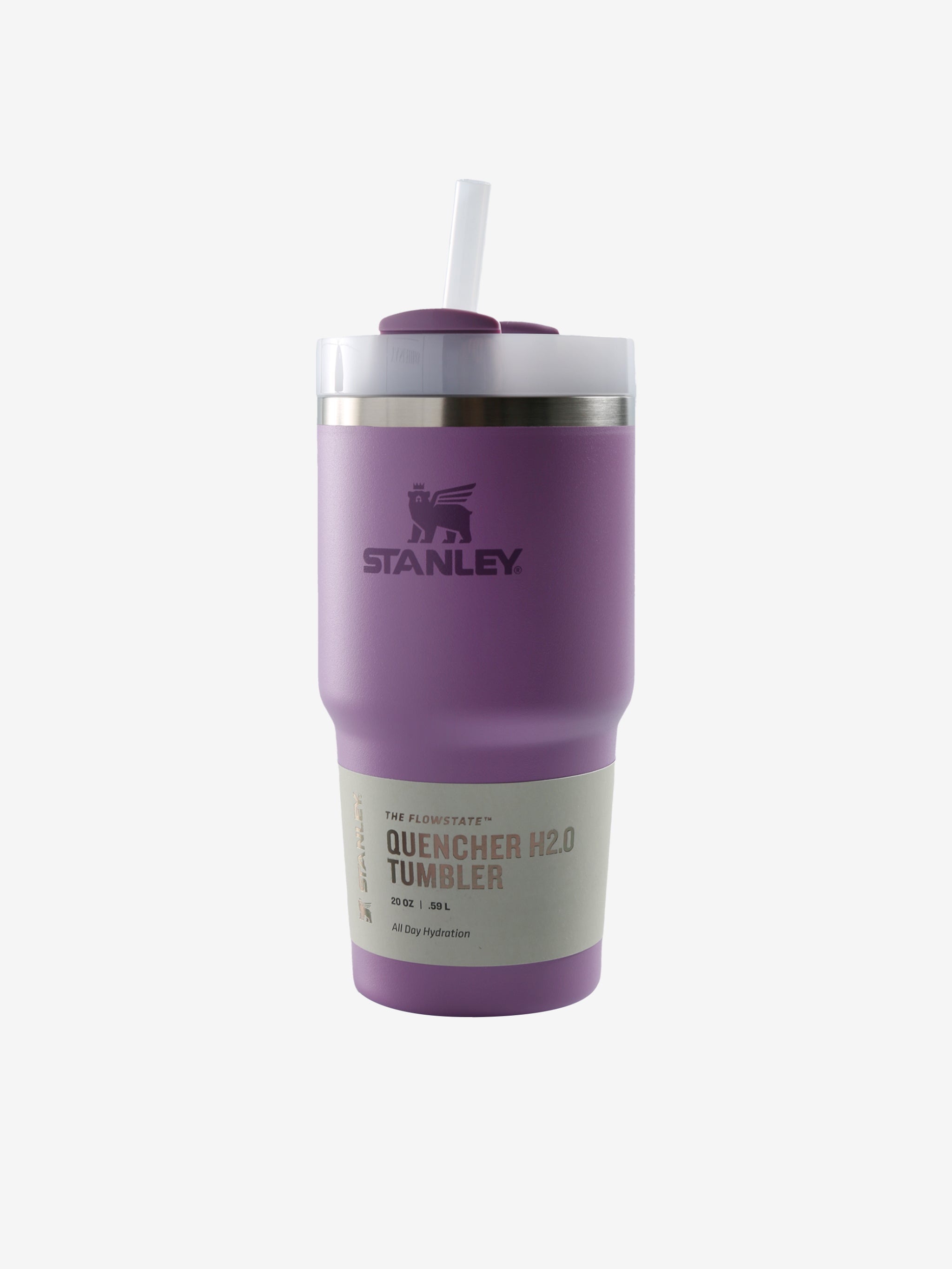 Purple tumbler,front view