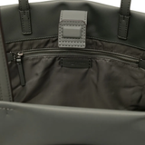 grey bag, inside view