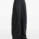 Black pants, full body view