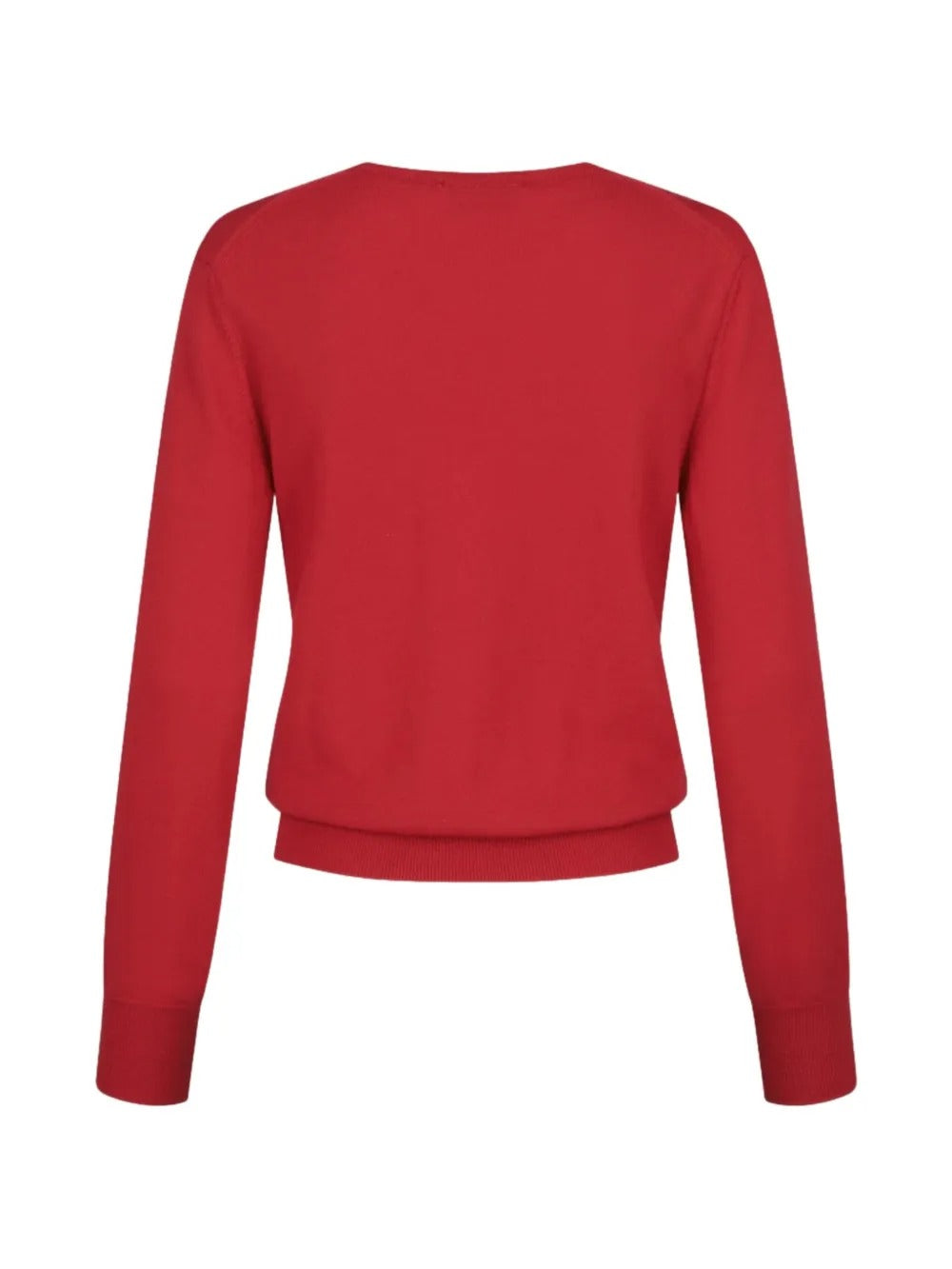 Red kintwear, back view