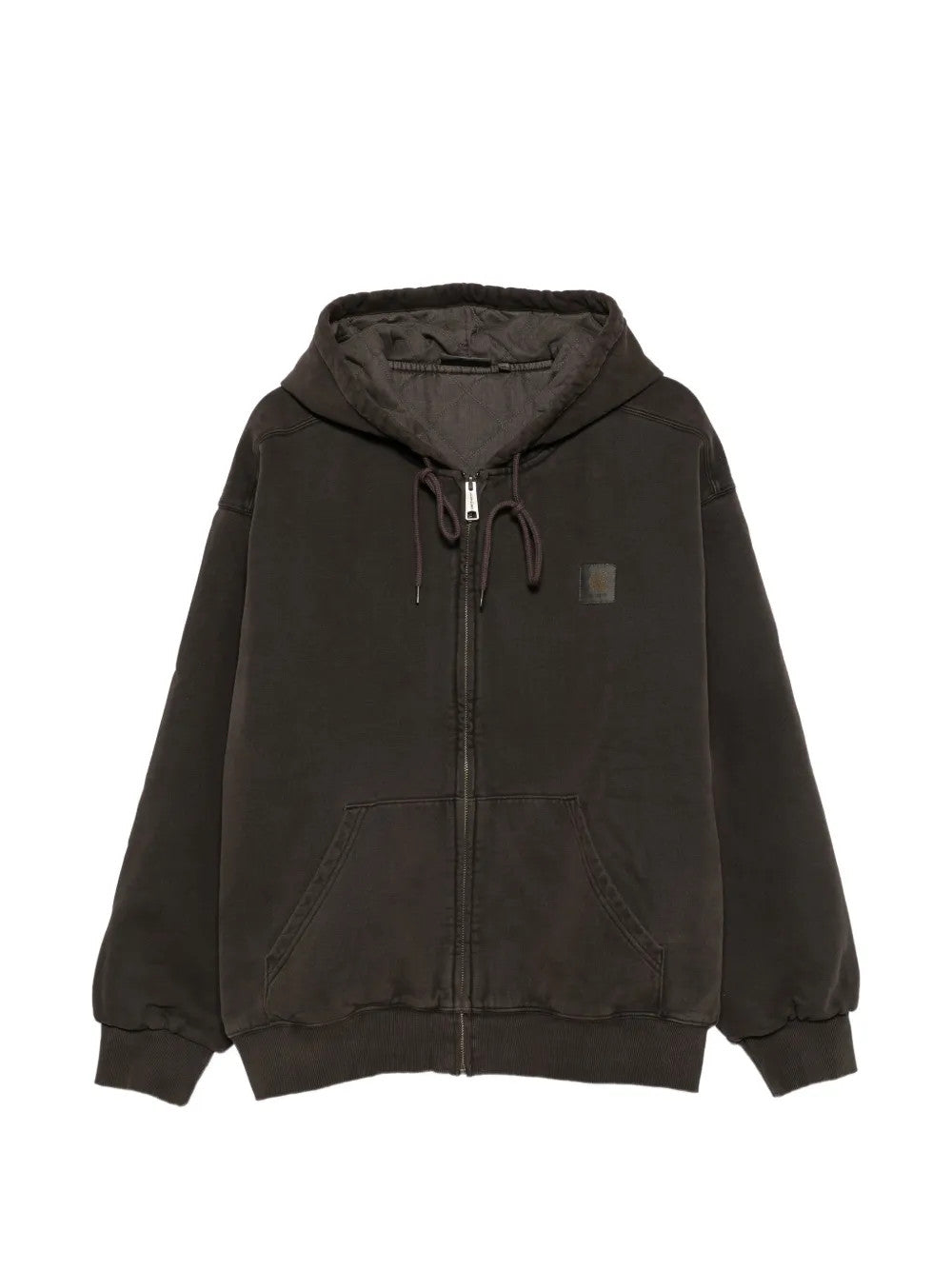 Brown jacket, front view