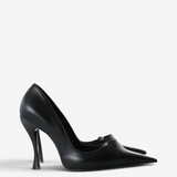 Black heels, side view