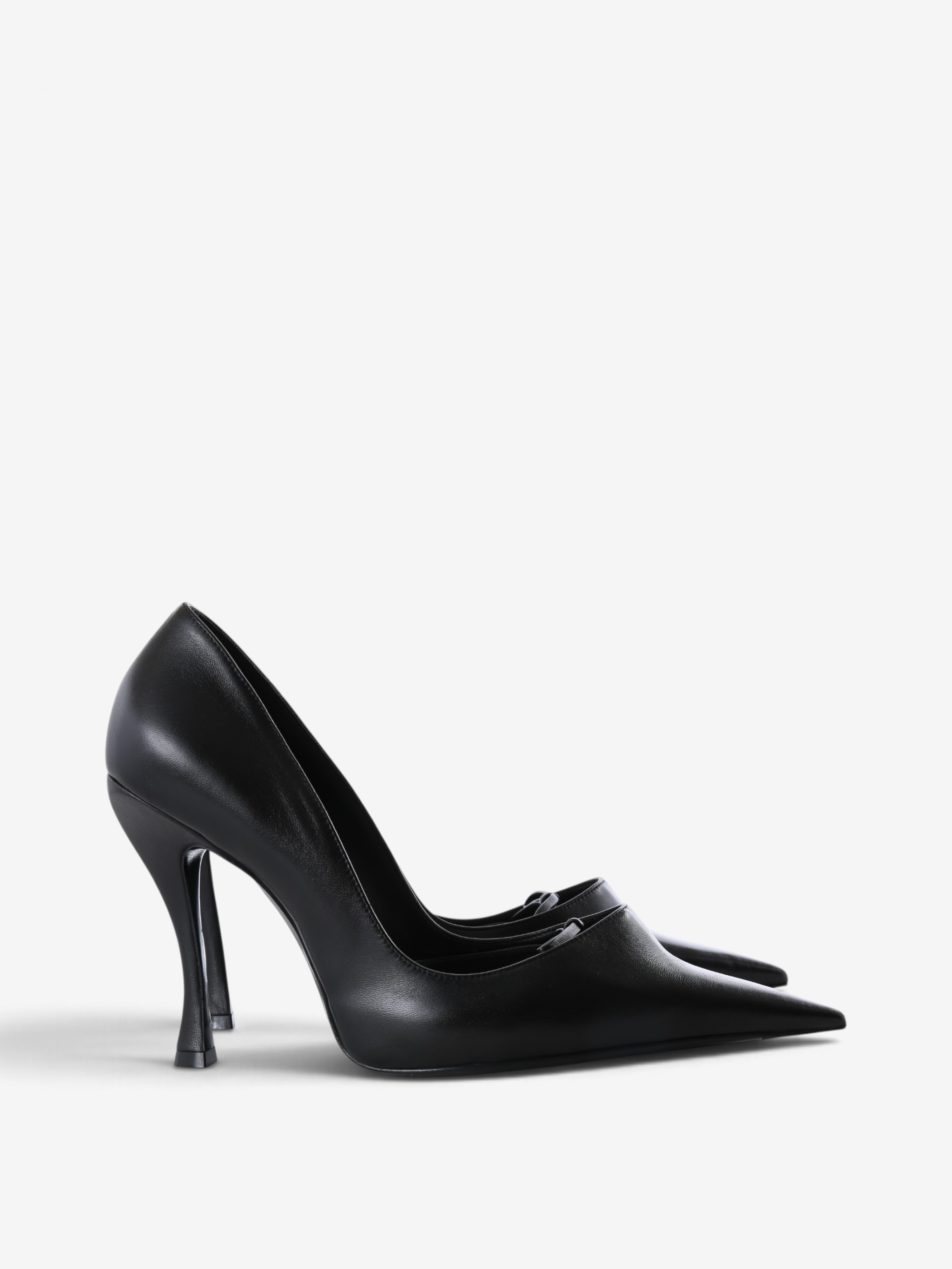Black heels, side view