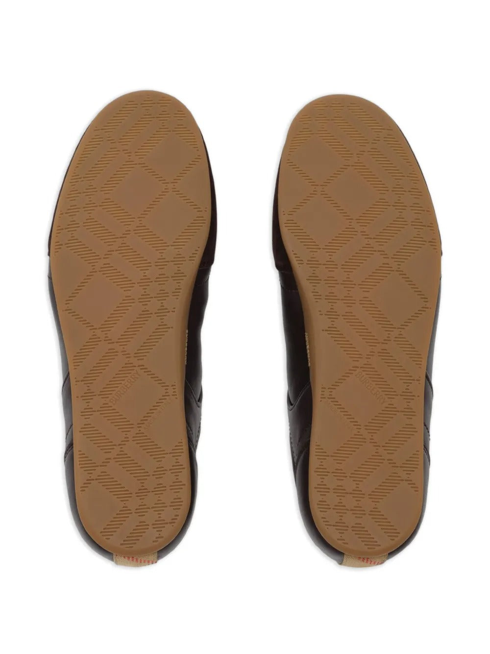 Brown sneaker, side view