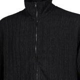 Black jacket, front view