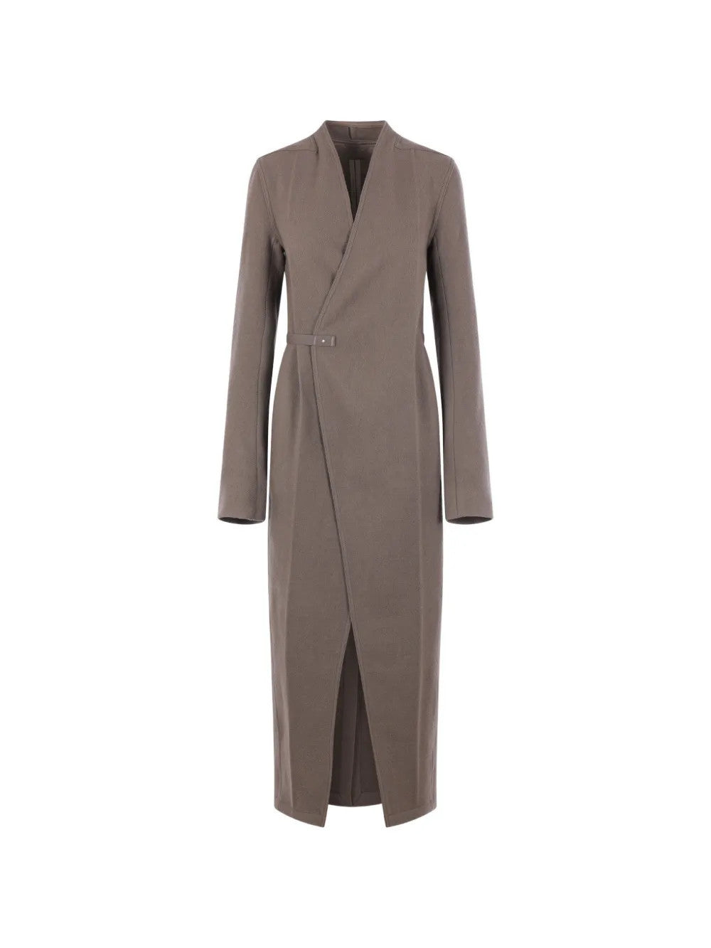 Tan jacket, front view