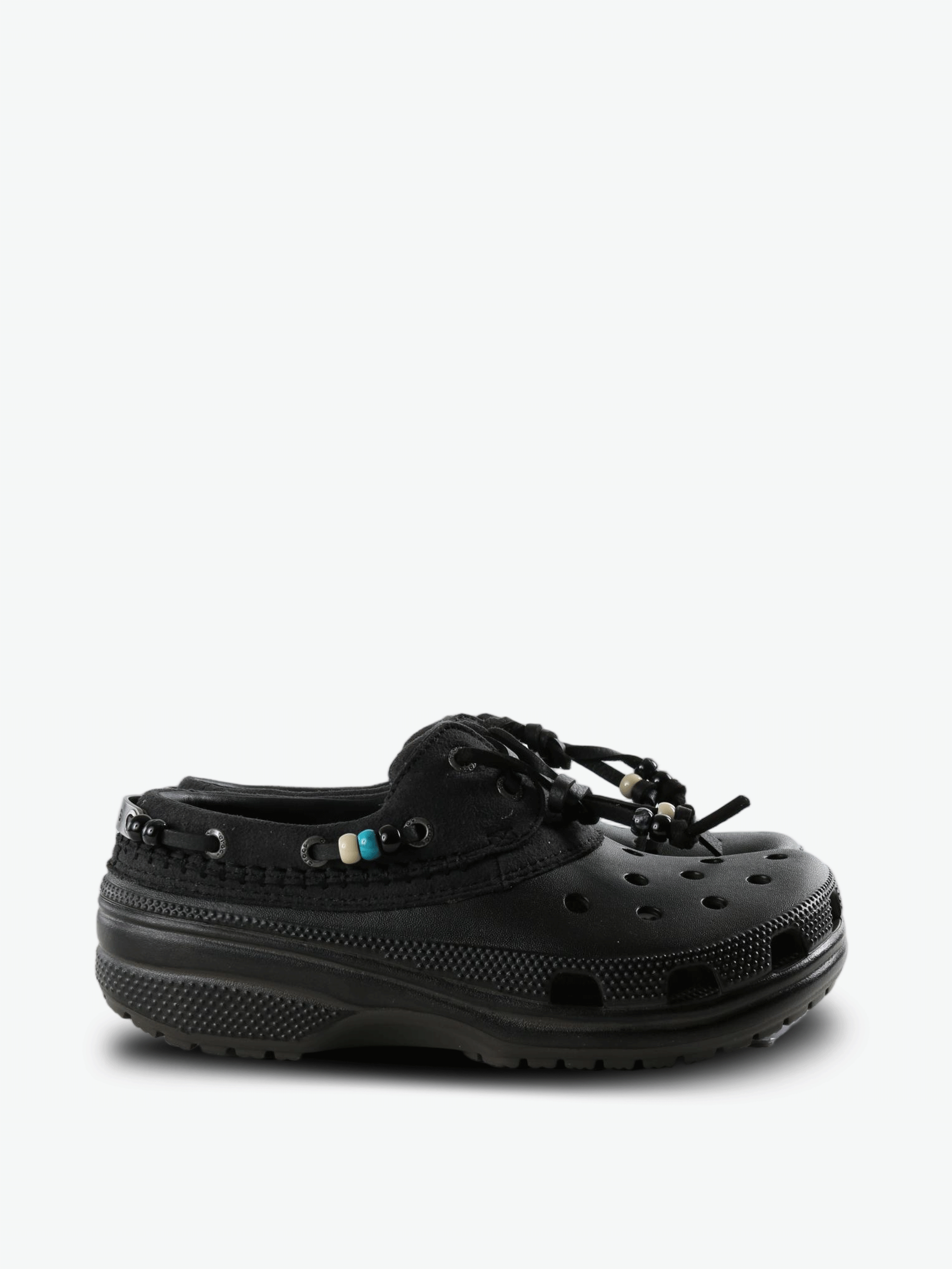 Black shoes, side view