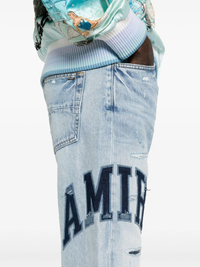 AMIRI Men Varsity Logo Repair Straight Jean