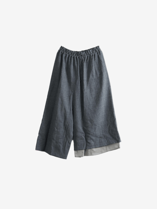 Grey pants, front view