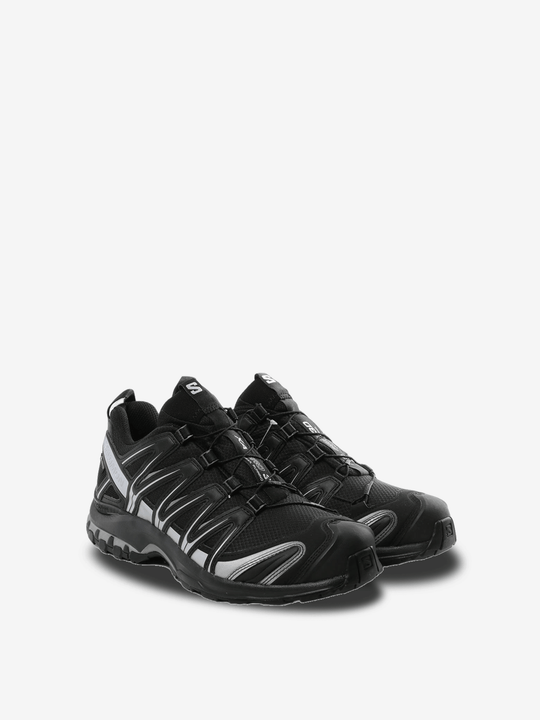 Black sneakers, side view