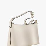 Tan bag, front view