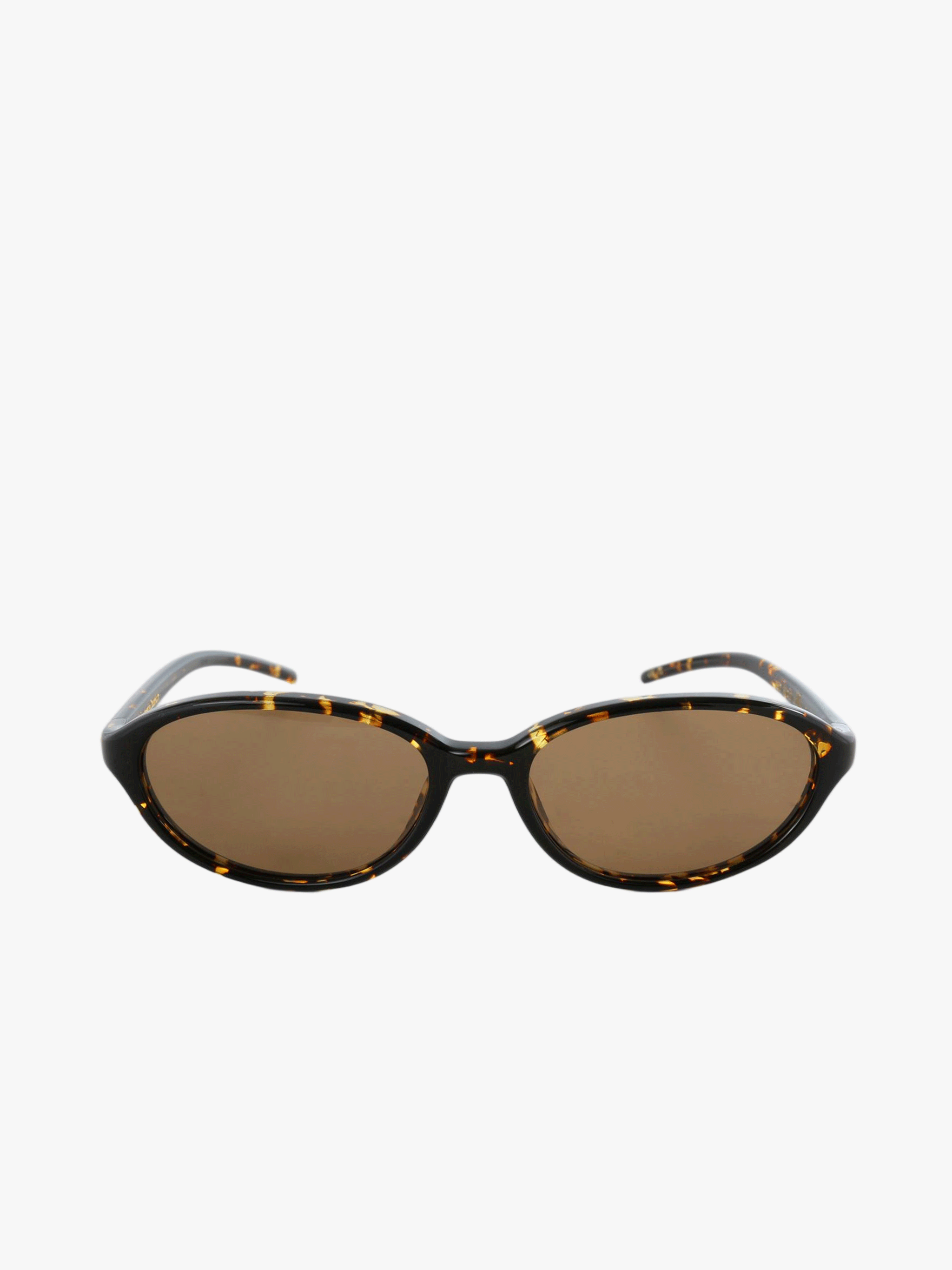 Brown eyewear, front view