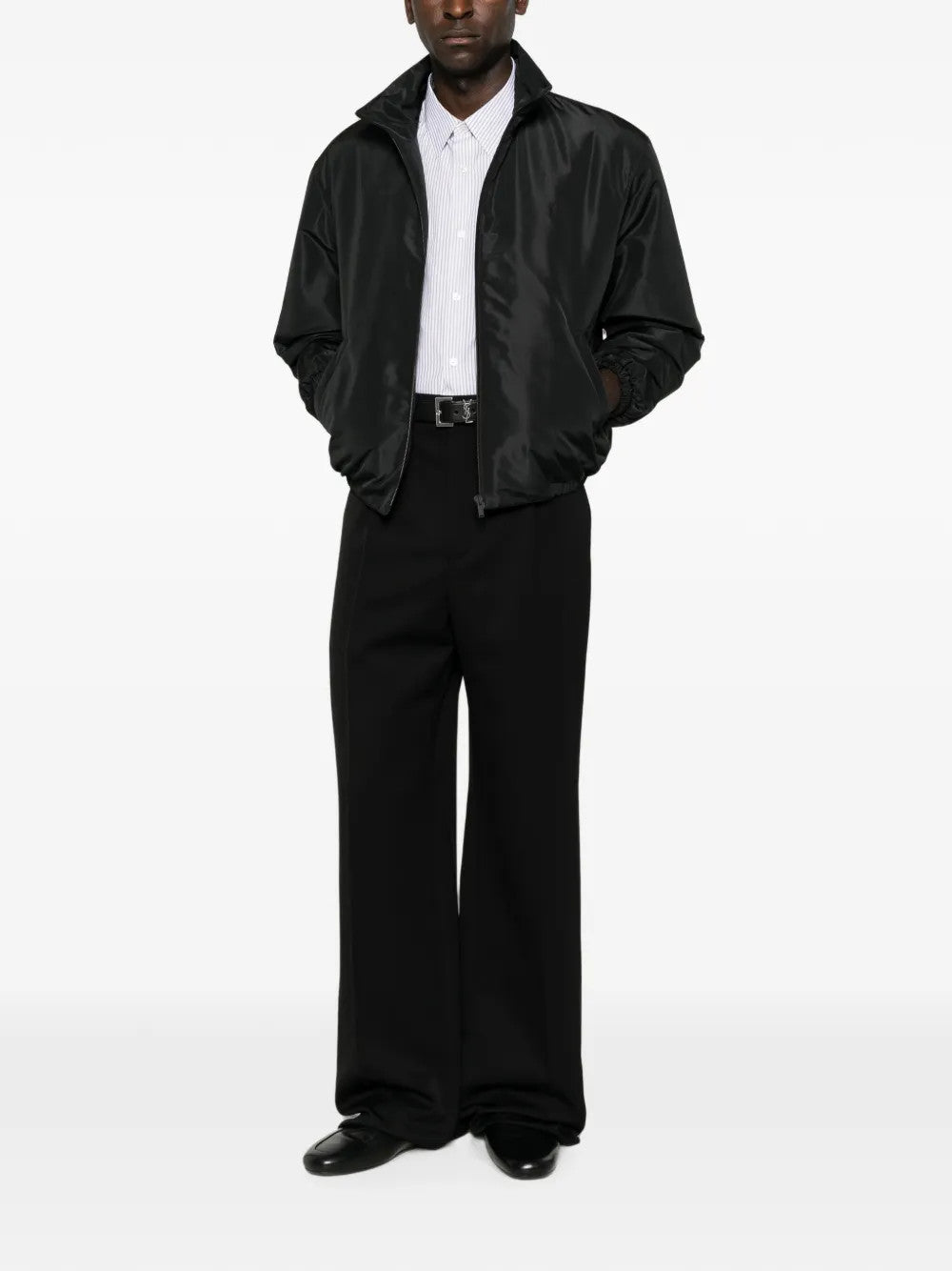 Black jacket, full body view