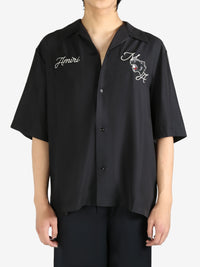 AMIRI - Men Panther Bowling Shirt