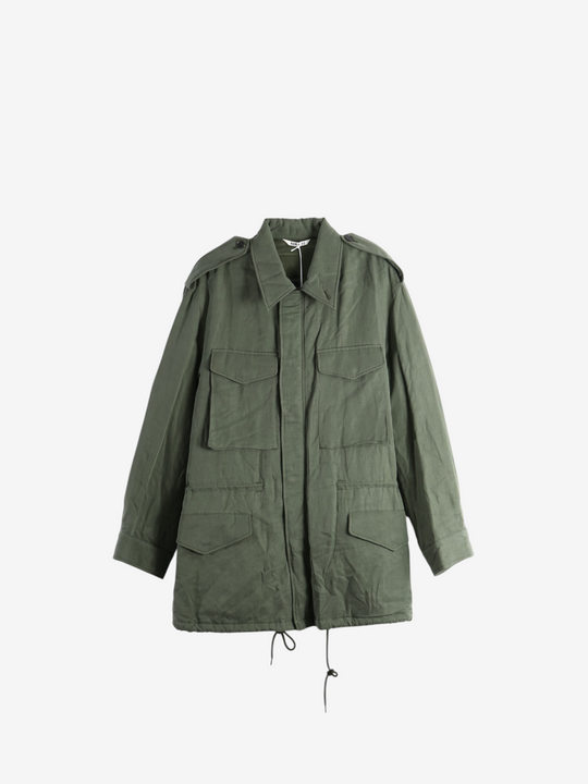 Green jacket, front view