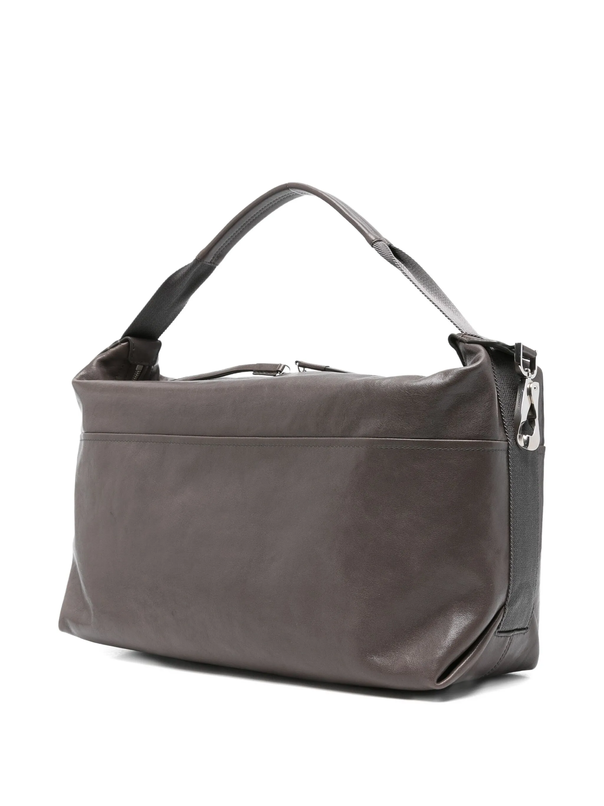 grey bag , side view