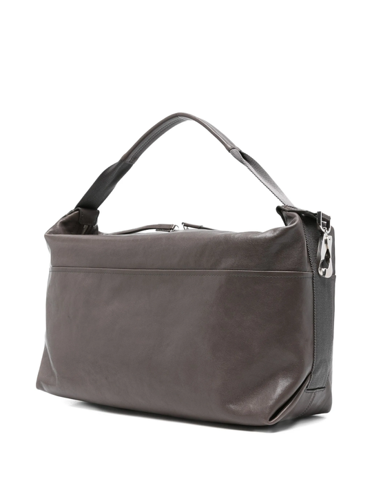 grey bag , side view