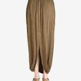 Brown skirt, front view