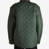 Green jacket, full body view