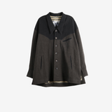 Black jacket, front view