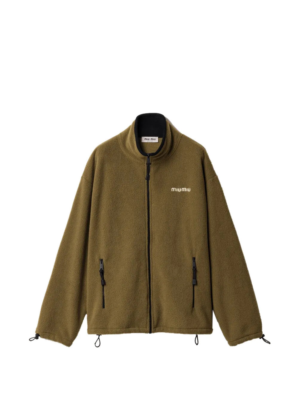 Green jacket, front view
