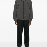 Black shirts, full body view