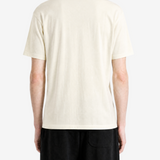 Tan t-shirt, full body view