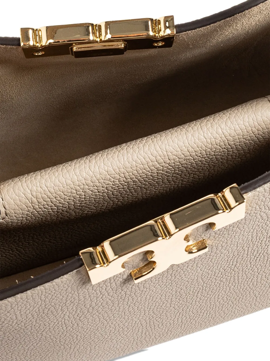 Close up of Grey bag, showing detail