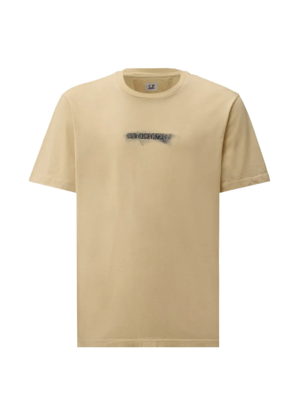 Tan t-shirt, front view