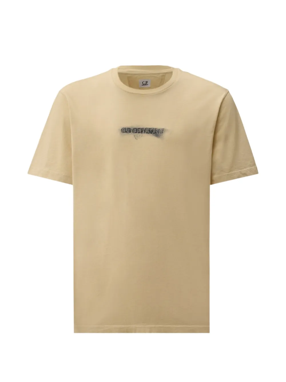 Tan t-shirt, front view