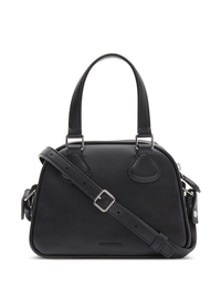 COURRÈGES - Women AC Stud Leather Mini Bowling Bag