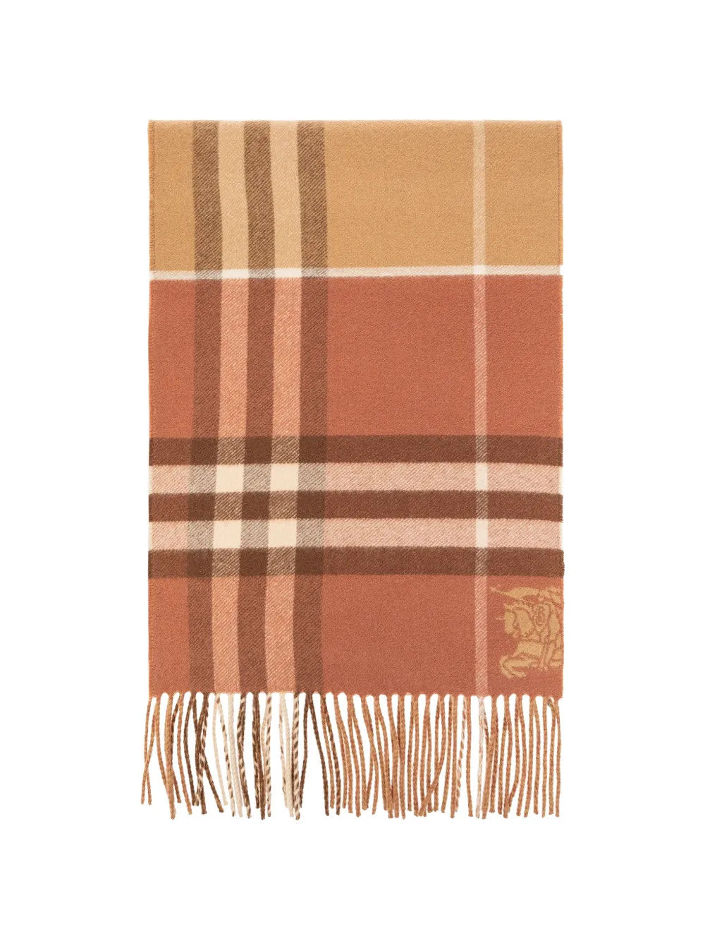 Brown scarf, front view