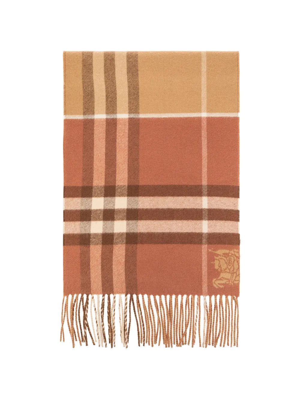Brown scarf, front view