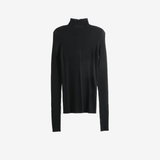 Black knitwear, front view
