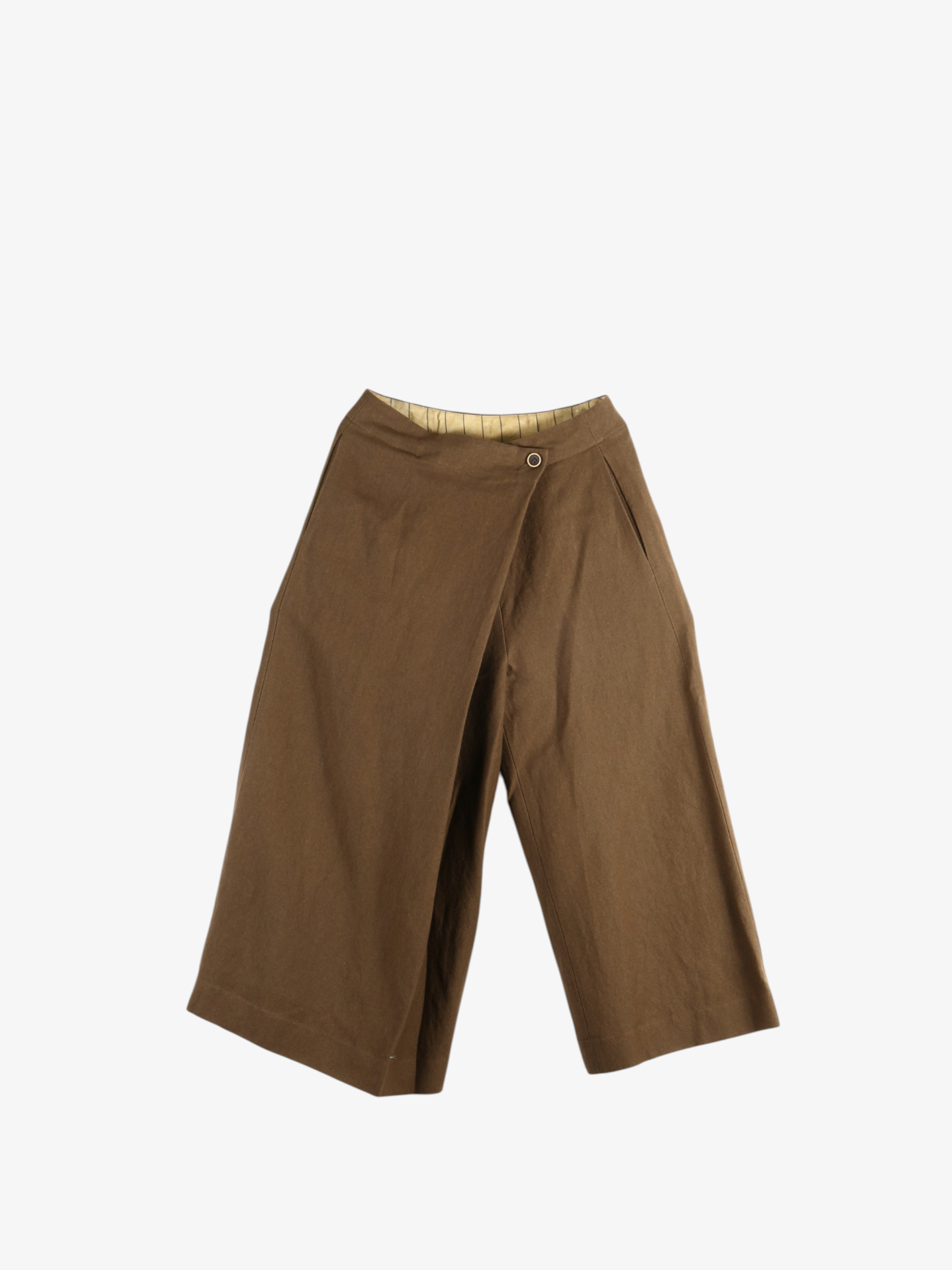 Brown pants, front view