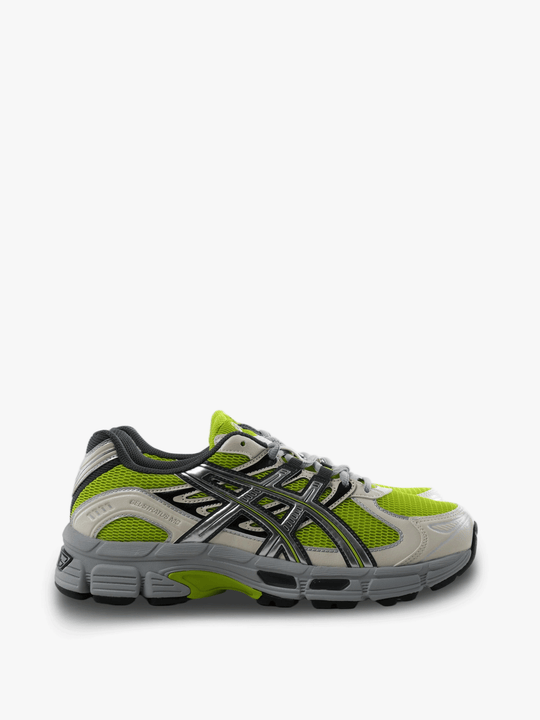 Green shoes, side view