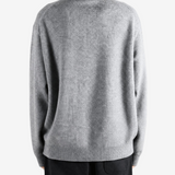 Grey top, front view