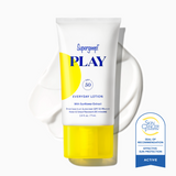 White lotion, front view